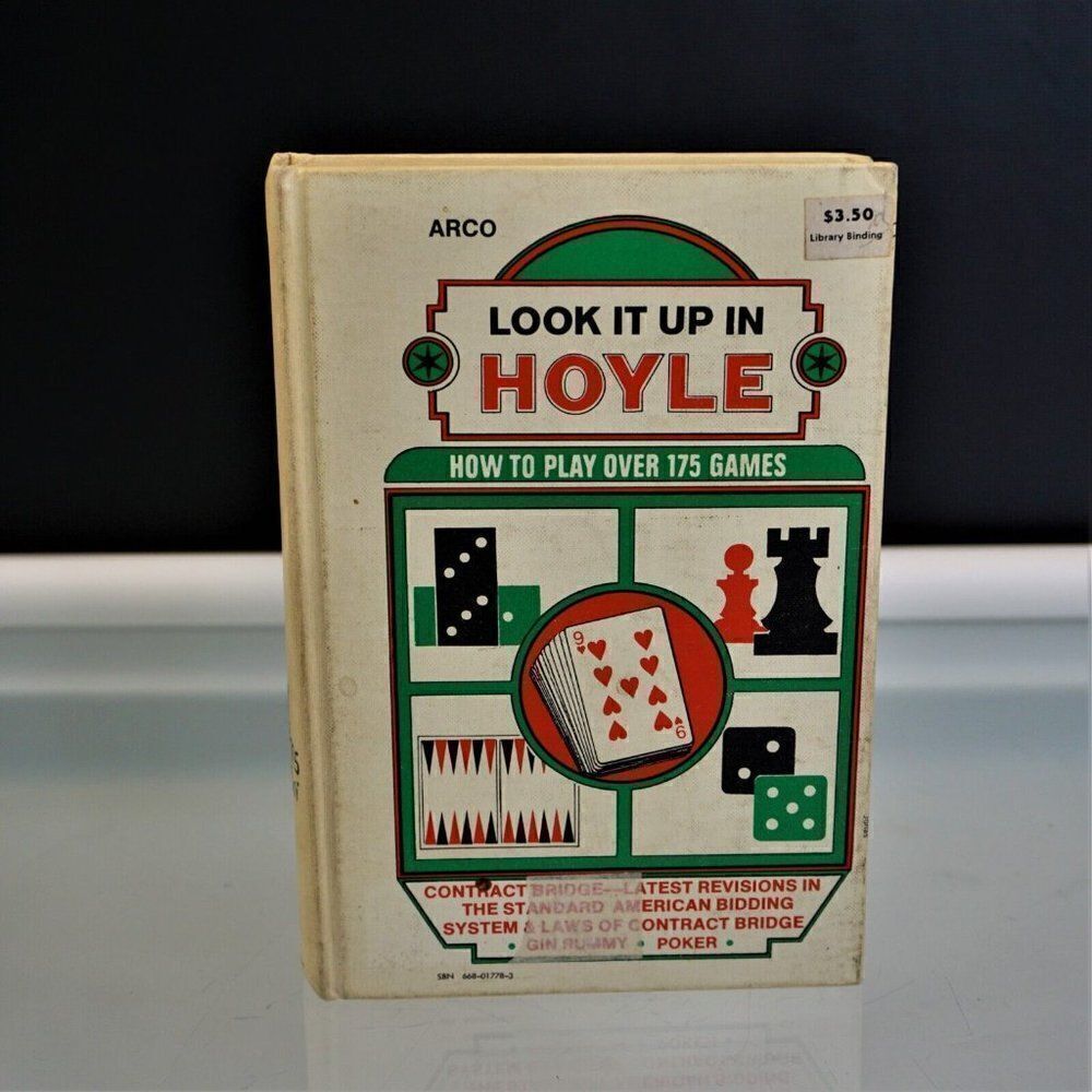 Look It Up In Hoyle How To Play Over 175 Games 1969 Hardcover